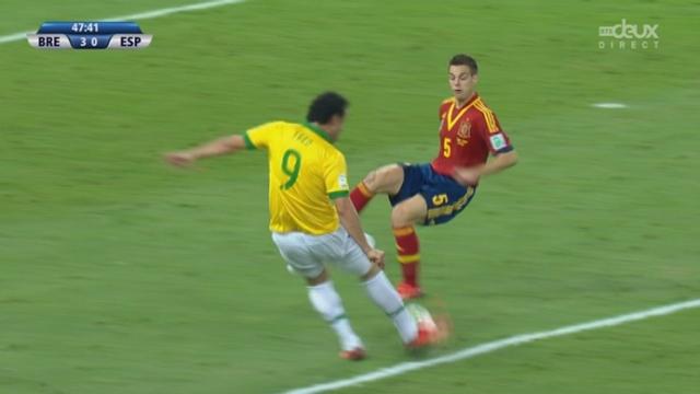 Finale, Brésil - Espagne (3-0): Neymar laisse passer pour Fred... et c'est 3-0 juste après la pause!