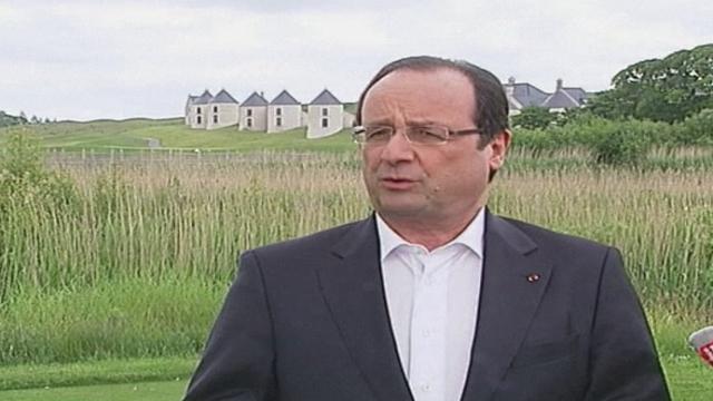 François Hollande veut une solution rapide en Syrie