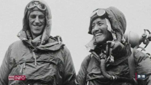 Il y a soixante ans, Edmund Hillary et Tensing Norgay parvenaient au sommet de l'Everest