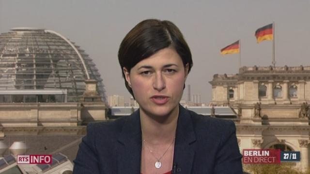 Accord de coalition en Allemagne: les précisions d'Anne Maillet