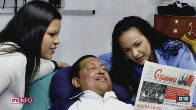 Le président Hugo Chavez souffre toujours d'insuffisance respiratoire postopératoire