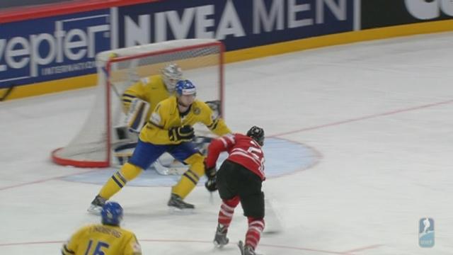 1-4, Suède - Canada (2-2): Egalisation canadienne signée Giroux