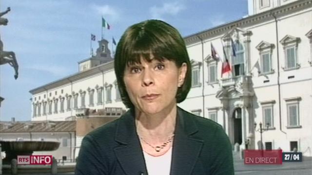 Nouveau gouvernement italien: les précisions de Valérie Dupont