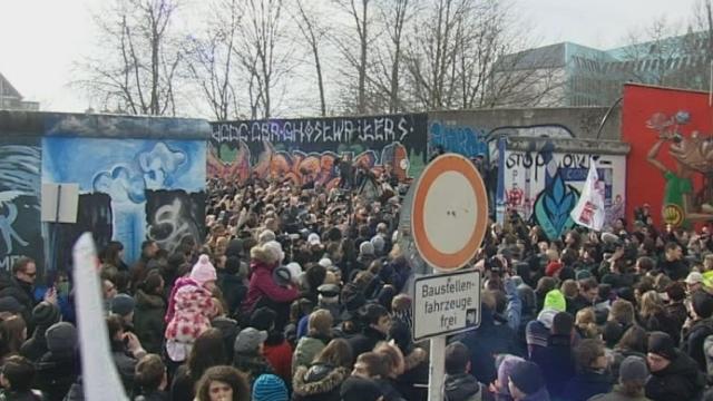 Manifestation à Berlin