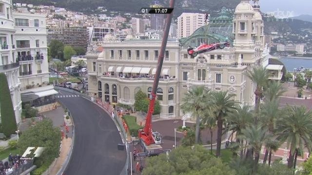 GP - Monaco: Problème mécanique à la sortie du stand pour Bianchi