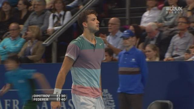 1-4, Federer - Dimitrov (4-3): "Rodgeur" fait le break dans le 1er set
