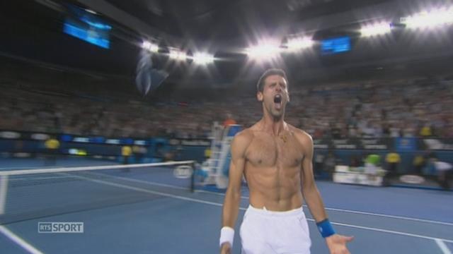 Tennis/Open d'Australie: retour sur la finale de l'an dernier qui avait vu Novak Djokovic prendre le meilleur sur Rafael Nadal en cinq sets et six heures de combat