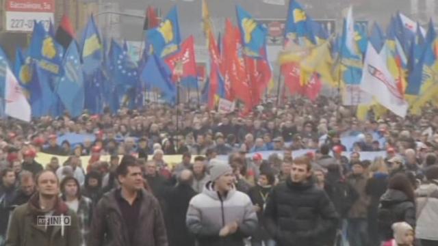 Manifestation pro-européenne en Ukraine