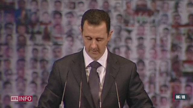 Syrie: Bachar el-Assad a prononcé son premier discours depuis sept mois