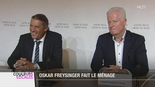 VS: Oskar Freysinger veut être le seul chef à bord