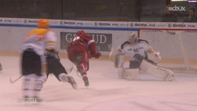Hockey / LNA (7e j.): Lausanne - Lugano (1 - 2 tb)