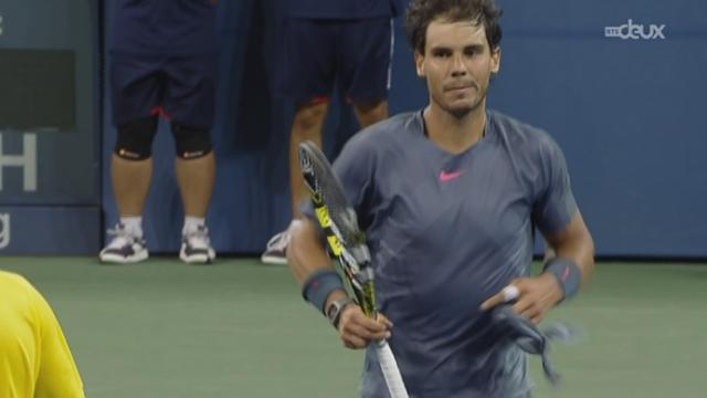 1/4 de finale Nadal - Robredo (6-0, 6-2, 6-2): Rafael Nadal a littéralement pulvérisé son compatriote en 3 petits sets