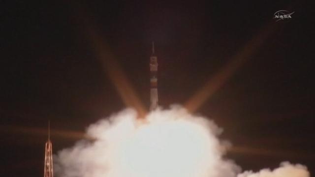 Décollage et arrimage d'une fusée Soyouz pour l'ISS