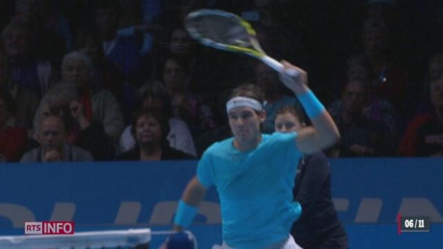 Tennis - Masters de Londres: Wawrinka n'a pas trouvé la solution face à Nadal