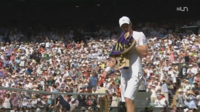 Tennis-  Wimbledon: Andy Murray est le grand vainqueur du tournoi