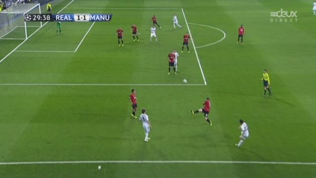 1/8e Aller. Real – Man. United (1-1): superbe égalisation de la tête de Ronaldo