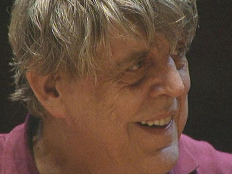 Le chef d'orchestre Armin Jordan en 1974. [RTS]