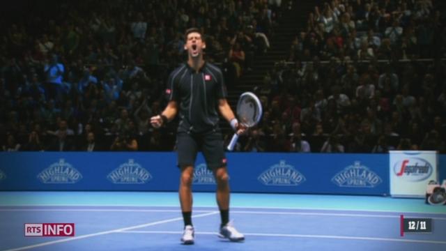 Tennis: le Serbe Novak Djokovic remporte pour la troisième fois le Masters