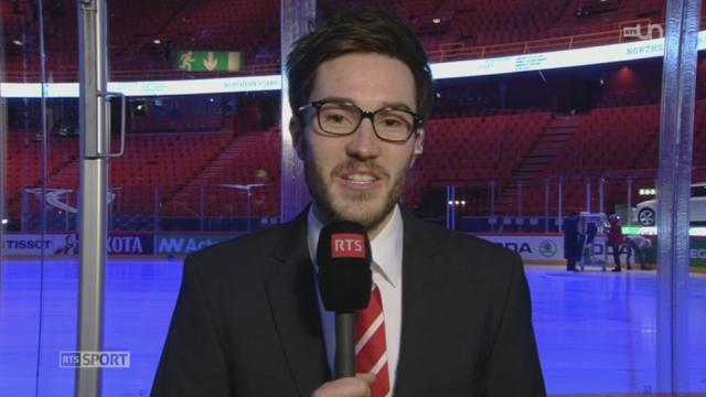 Hockey - Championnats du monde: l'attaquant Thibaut Monnet fait le point sur l'équipe de Suisse avant la finale (2-2)