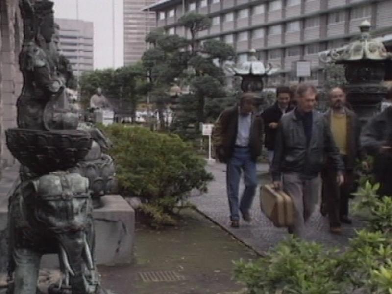 L'OSR en tournée au Japon en 1991. [RTS]