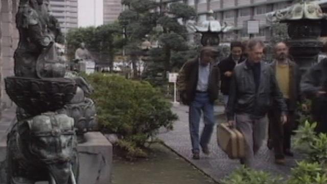 L'OSR en tournée au Japon en 1991. [RTS]