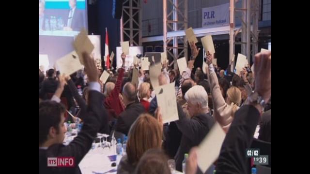 Les délégués libéraux-radicaux votent contre l'aménagement du territoire