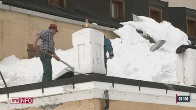 Au col du Grand-Saint-Bernard, il  est temps de déneiger