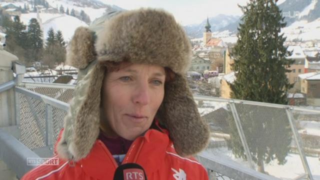 Ski/Championnat du monde de Schladming (Autriche): Mère de Lara, Gabriella Gut s'exprime sur les émotions d'un parent lors d'une course