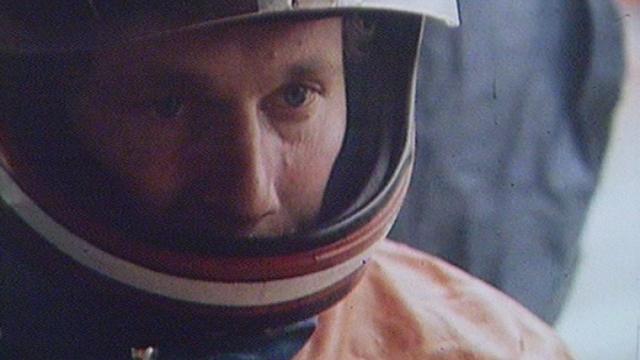 Le pilote moto Jacques Cornu en 1981. [RTS]