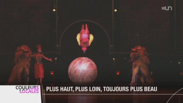 GE: le Cirque du Soleil donnera le coup d'envoi de son spectacle