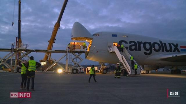Solar Impulse s'est envolé pour les Etats-Unis, à bord d'un Boeing