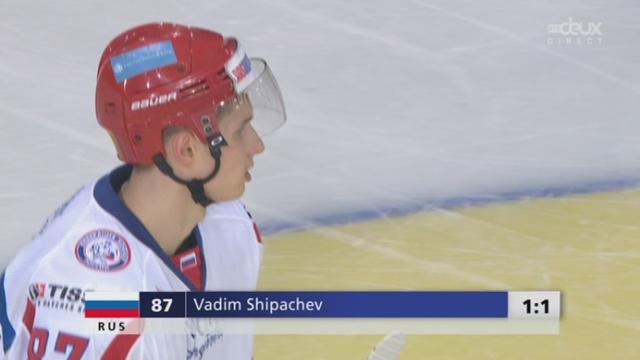 Suisse - Russi à Fribourg (1-1). Vadim Shipachev égalise après 28 minutes pour la Russie