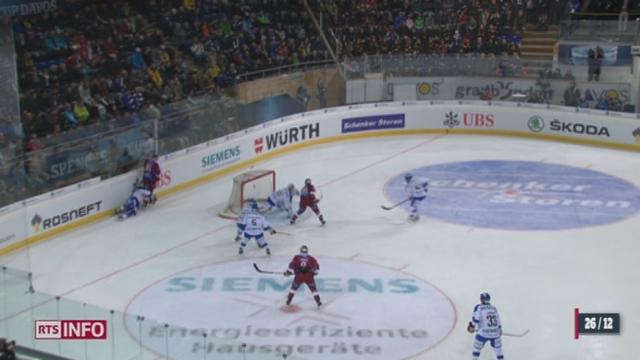 Hockey: Genève-Servette débute la coupe Spengler en fanfare