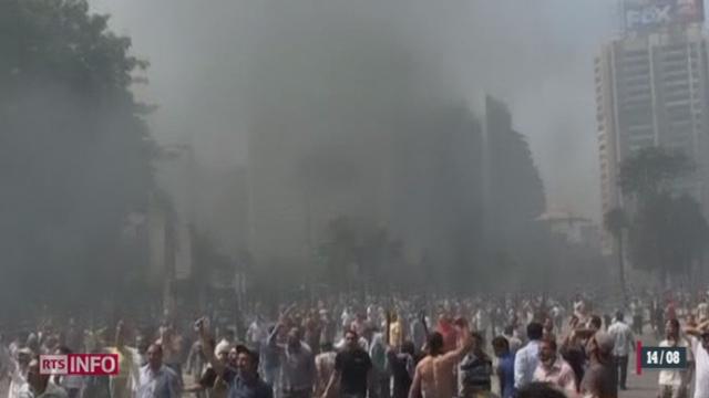 Egypte: l'intervention de la police pour disperser les manifestants pro-Morsi se solde par un bain de sang