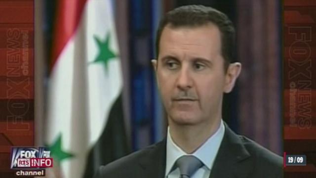 Syrie: Bachar el-Assad affirme vouloir détruire son stock d'armes chimiques