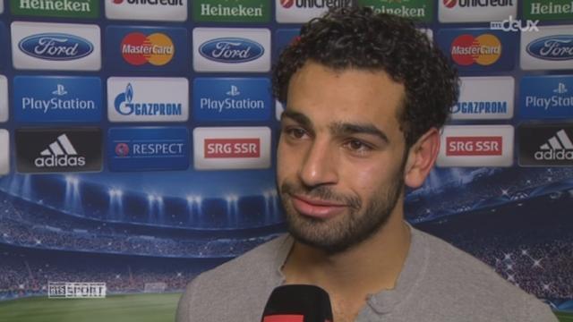 FC - Bâle - Chelsea FC (1-0): Interview du buteur Mohamed Salah