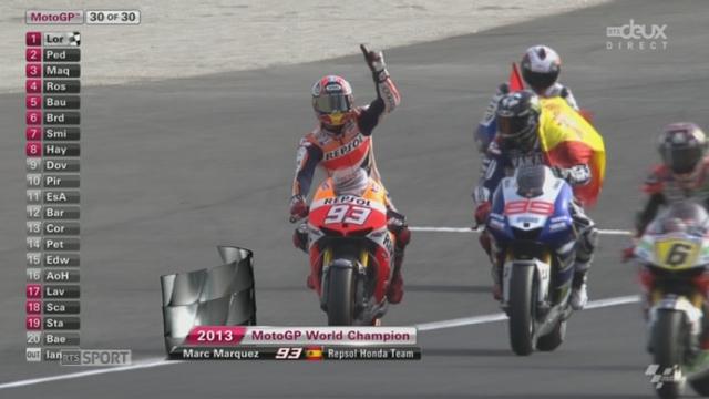 Lorenzo sacré champion du monde. Pedrosa décroche la 2e place suivi de Marquez