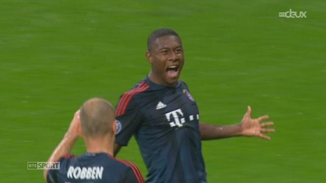 Gr. D (3e journée). Bayern Munich – Viktoria Plzen (5-0). Ribéry marque deux fois
