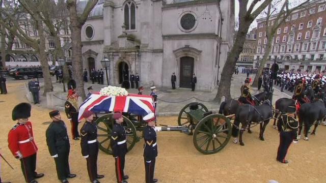 Funérailles nationales pour Margaret Thatcher