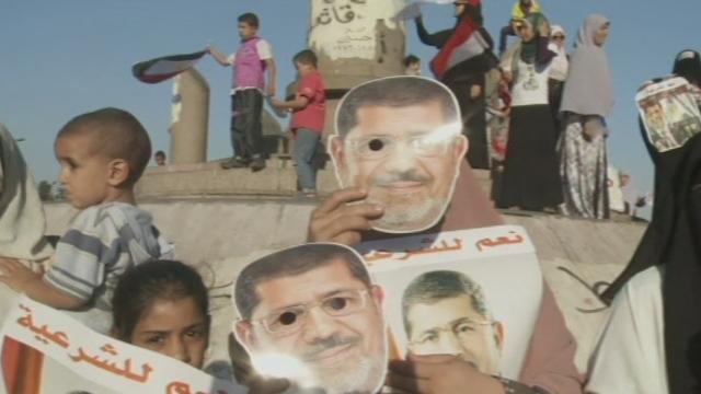 Nouvelle manifestation de soutien au président Morsi en Egypte