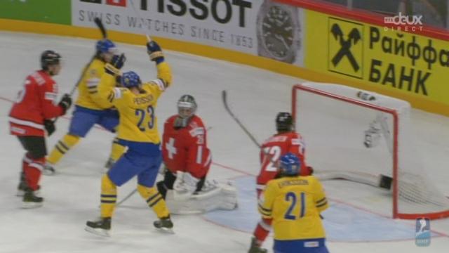 Suède – Suisse (1-2): les Suédois réduissent l’écart par Fransson