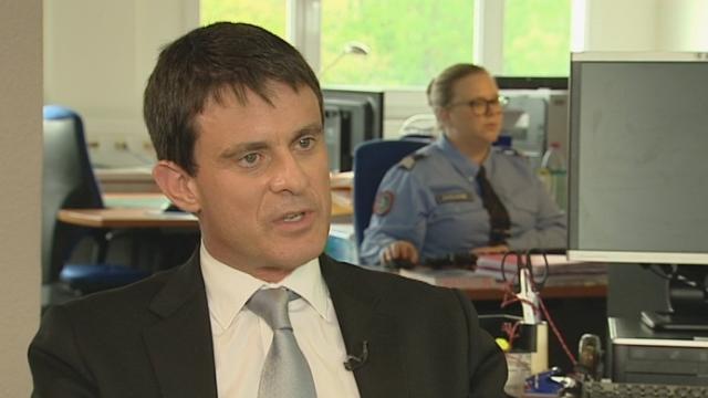 Manuel Valls accorde un entretien exclusif à la RTS