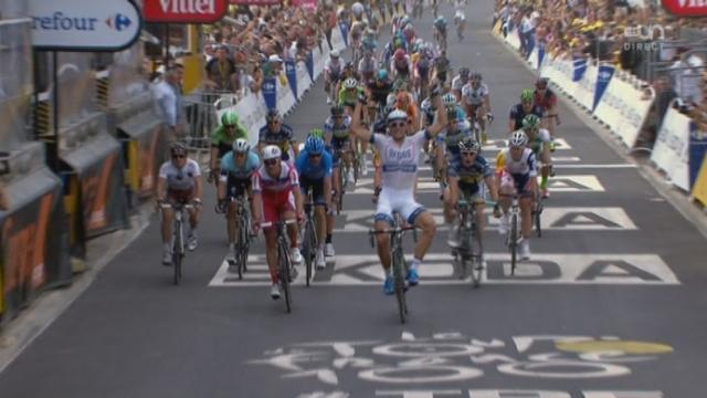 Tour de France, 1ère étape: victoire au sprint de Marcel Kittel