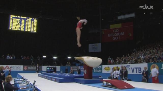 Gymnastique: Giulia Steingruber réussit une bonne performance même si le concours féminin est remporté par les Américaines