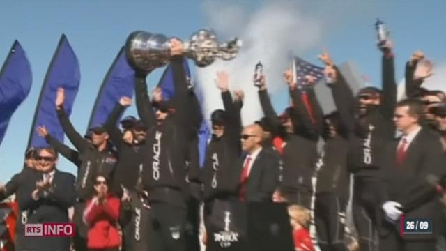 Voile/ Coupe de l'America: l'incroyable victoire d'Oracle face au team New-Zealand