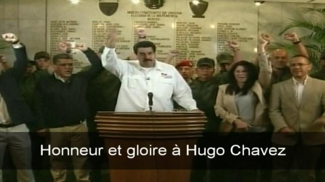 L'annonce de la mort d'Hugo Chavez