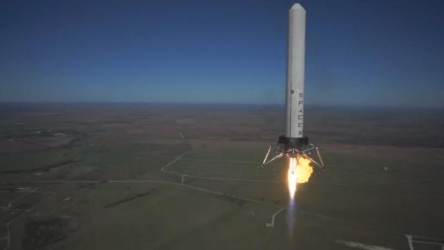SpaceX développe le module spatial réutilisable