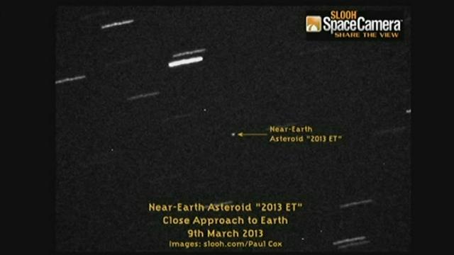 Un asteroïde à 950'000 kilomètres de la terre