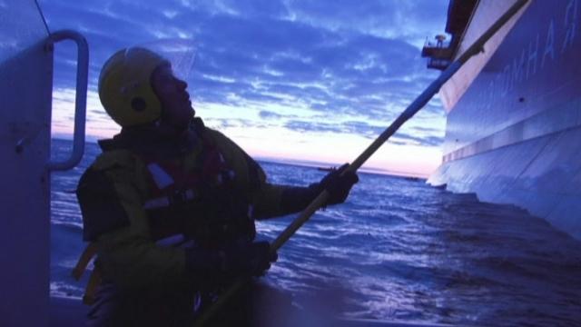 Greenpeace s'en prend à Gazprom dans l'Arctique