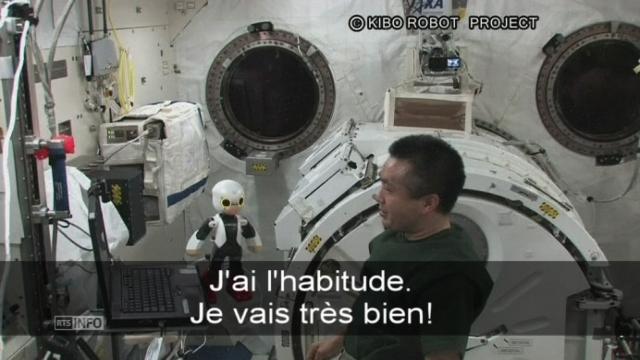 Un robot humanoïde à bord de l'ISS